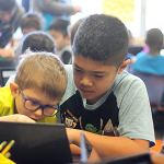 Students learn programming basics during ‘Hour of Code’