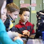 Students learn programming basics during ‘Hour of Code’