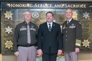 Sheriff, county council unveil memorial for fallen deputies