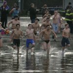 Renton 2017 New Year’s Day polar bear plunge
