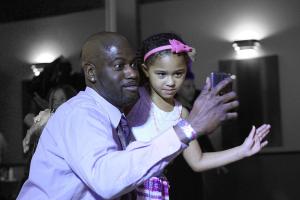 Dads and daughters celebrate an early Valentine’s Day at dance | GALLERY