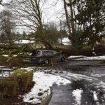 Potential danger of localized flooding