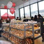 Customers can choose from more than 60 kinds of bread at 85°C Bakery Cafe. HEIDI SANDERS/Tukwila Reporter