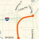 Ramp and lane shifts coming soon to I-405/SR 167 interchange in Renton
