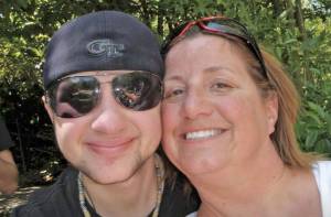 Tina Meyer describes her son Cody Meyer, 23, as her best friend. Cody died last May from a heart attack related to injuries sustained in a distracted-driver incident. Tina testified in support of legislation proposed this session that would prohibit drivers from using their hands to operate their phones while driving. Photo provided by Tina Meyer