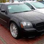 Renton officers posted on its Facebook page they believe the suspect fled in a similar vehicle to the one pictured here, a dark-colored Dodge Magnum. This is not a photo of the exact vehicle.