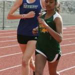 Junior Hannah Norton came in fifth place overall in the 1600 meters Thursday with a time of 6:17.4.