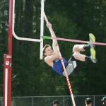 Sophomore Glenn Berg finished in fourth place Thursday in the pole vault. His final height was recorded at 8&rsquo;0.