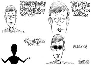 Global warming? Or summer? | COMIC