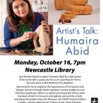 Renton-based sculptor to host artist talk in Newcastle, Bellevue