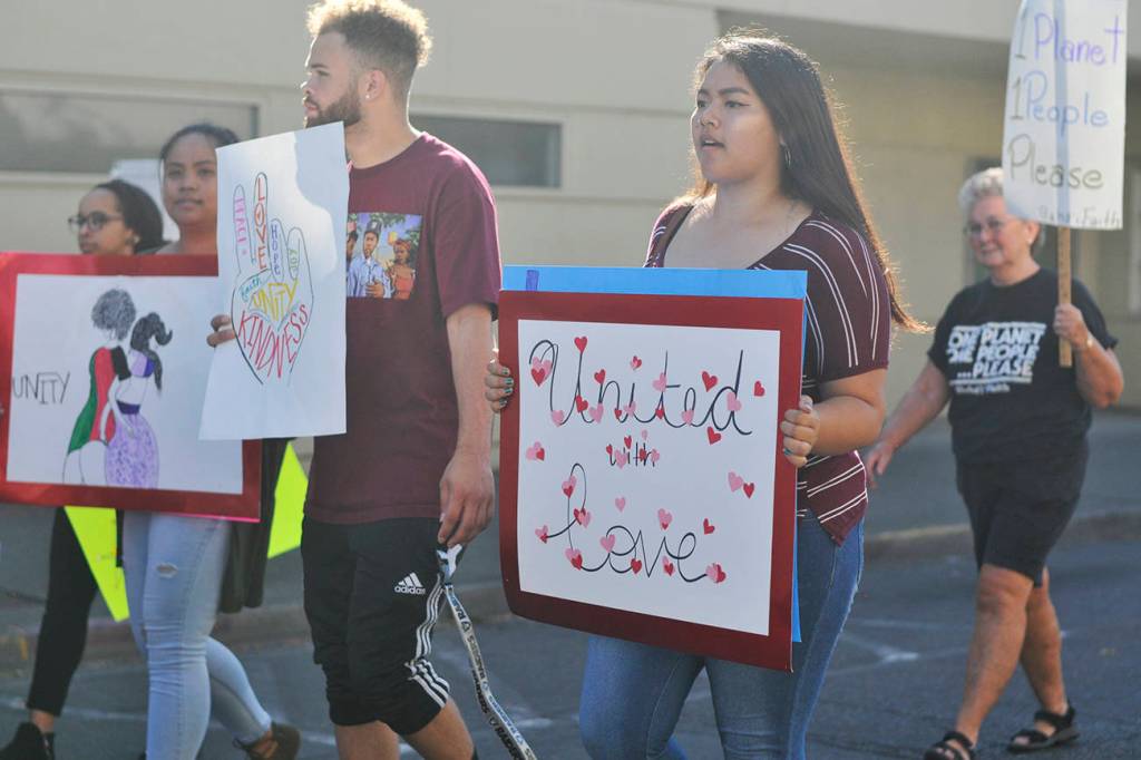 Local leaders, community members march for unity |GALLERY