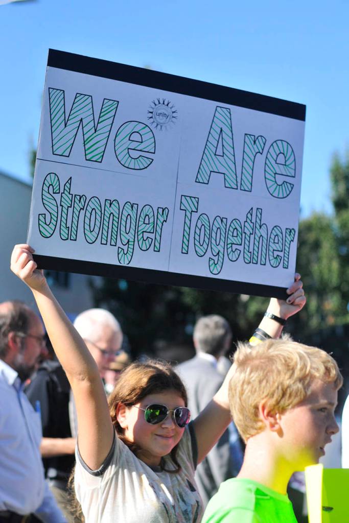 Local leaders, community members march for unity |GALLERY