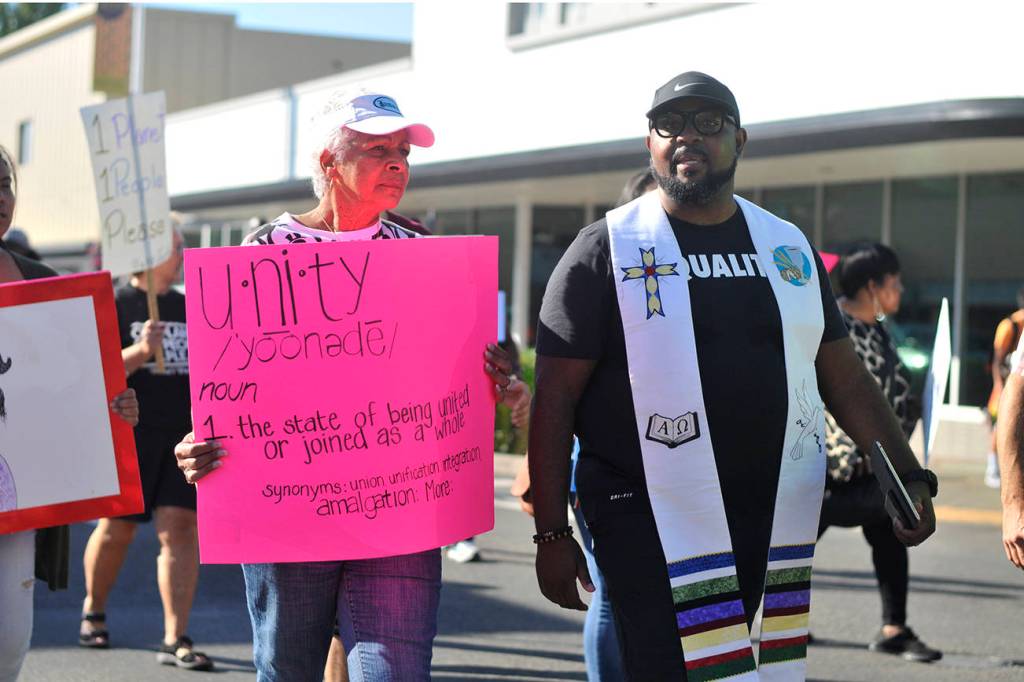 Local leaders, community members march for unity |GALLERY