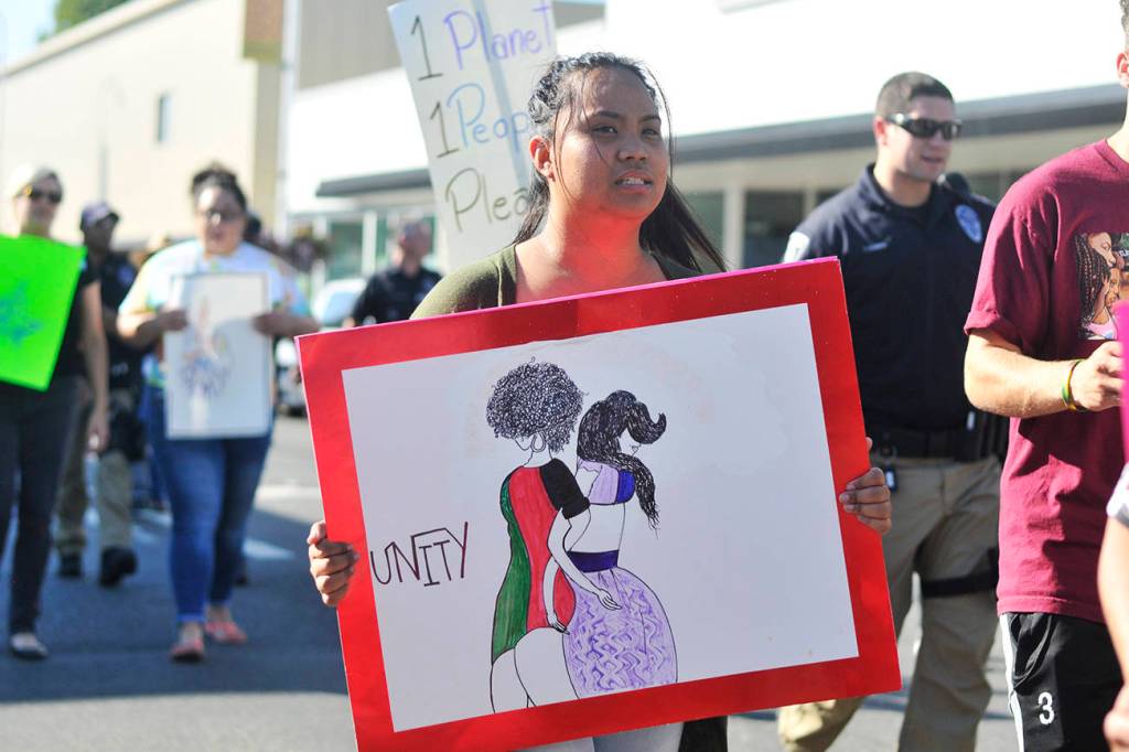 Local leaders, community members march for unity |GALLERY