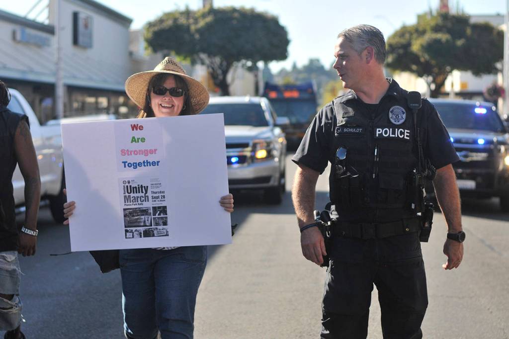 Local leaders, community members march for unity |GALLERY