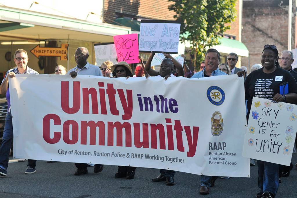 Local leaders, community members march for unity |GALLERY