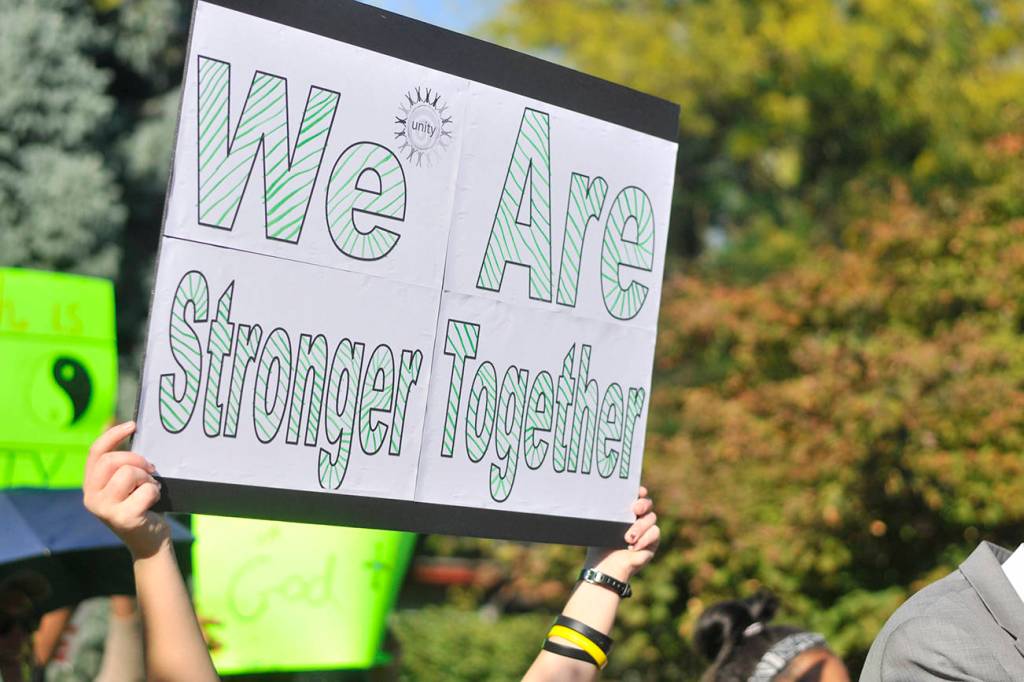 Local leaders, community members march for unity |GALLERY