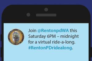 Renton Police Department takes public on a virtual ride-along
