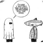 Scary salmon | COMIC