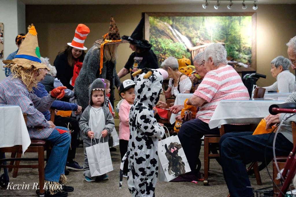 Halloween for the seniors and juniors