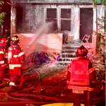 RRFA firefighters fight large house fire in Renton Nov. 29. (Courtesy photo)