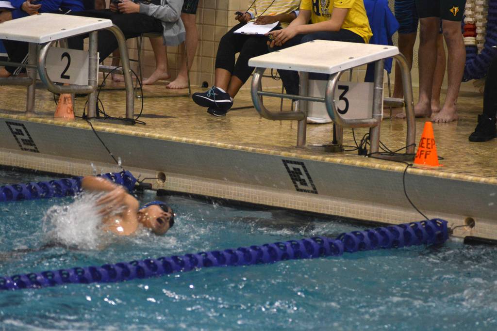 Hazen swim wins first meet of the season