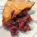 Spicy pork pie by Sarah and Clayton Brenden