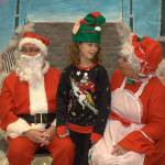 Children enjoyed meeting Santa and Mrs. Claus, painting and decorating each other as a Christmas tree during the second Royal Christmas Tea Party presented by the Renton High Schools Ambassadors.                                MARLON FRANADA AND ETHAN CHIEM, For The Reporter