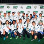 The Greater Renton Tukwila Youth Soccer Association under the leadership of Leon Louis-Jeune went undefeated this season. The team, in Jeunes last season as coach, won the championship game 2-1. Courtesy photo