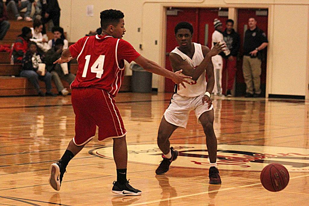 The Renton boys continued its winning ways Friday beating Tyee 82-42. The Indians are both undefeated in league play and at home. (Leah Abraham | Renton Reporter)