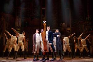 Hamilton is making its Seattle run from Feb. 6 to March 18 at the Paramount Theatre, 911 Pine St, Seattle. (Courtesy photo)