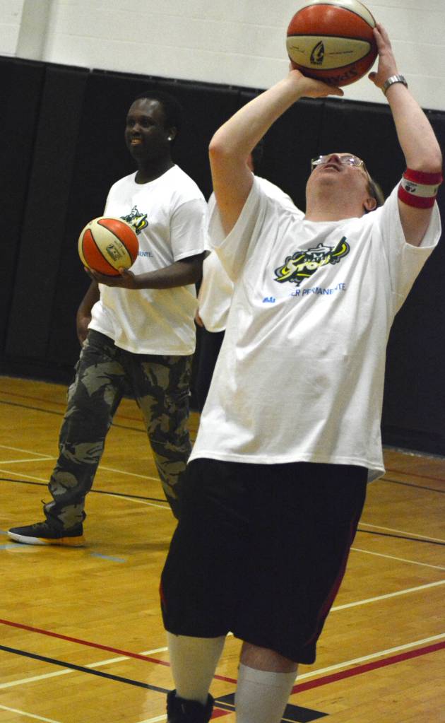 Athletes get a Stormy lesson from the pros