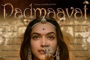 Watch Bollywood movie ‘Padmaavat’ at the Renton Library