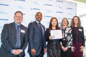 Lindbergh senior signs letter of intent at the Museum of Flight