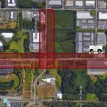 Map of street closures Renton Police Department proposed to reduce illegal street racing. Courtesy image