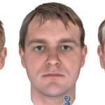 These possible likenesses of the killer of a young Vancouver Island couple, released in April, were based on DNA analysis. From left: age 25, age 45 and age 65. (Parabon NanoLabs)