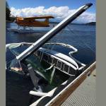 Pilot not injured in seaplane crash