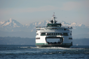 <em>Photo from wikimedia commons of aWashington State ferry.</em>