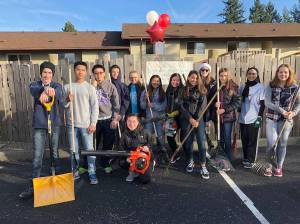 Freshman strives to give back