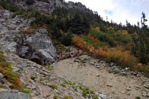 The following are photos showing the terrain where the Renton man was found along with photos of King County Search and Rescue. Courtesy photos King County Sheriffs Office