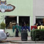 The Four sisters offered scarecrows true to their name for the Scarecrow contest.