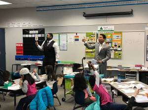 Elementary students learn financial literacy skills