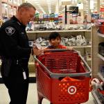 Photos: shop with a cop at Target
