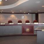 File photo of Renton council chambers. The council voted to approve the Lodging Tax Advisory Committees reccomendation Jan. 14, 2019.