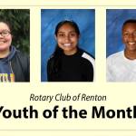 Renton Rotary selects Youth of the Month for March