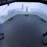 Screenshot of b-roll of the Meggit Training System FATS 300LE, a five-screen simulator for police training that the Renton Police Department is considering for purchase. Courtesy of Meggitt.