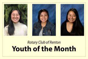 Renton Rotary selects Youth of the Month for April