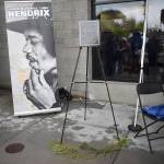 The plaque honoring Hendrix legacy at the Renton Highlands Post Office will be on display in the lobby. Photo by Haley Ausbun