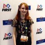 Hazen junior Emily Blundred, team captain and project manager for the Hazen robotics team, was a finalist for the National Robotics Deans List. Blundred was able to attend the championship this year in Houston, Texas. Courtesy photo Emily Blundred