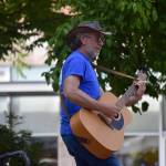 Photo by Haley Ausbun. Renton Farmers Market opened for the 2019 season Tuesday, June 4 at Piazza Park. This year the market expands with a larger food truck section across Logan Avenue South, which is now closed during the market to create easy access between the food court and other vendors.